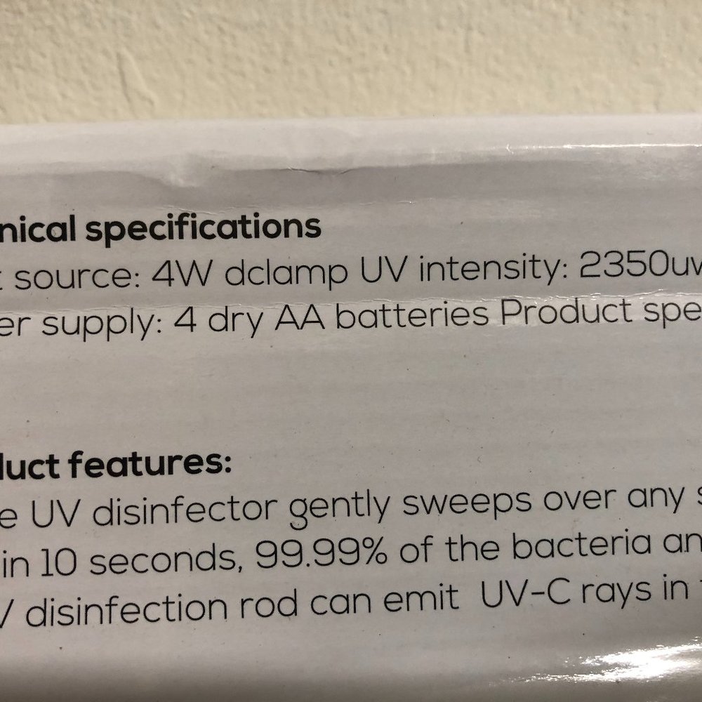 *NIOB* SUPER CHARGED UV-C LAMP - Picture 6 of 8
